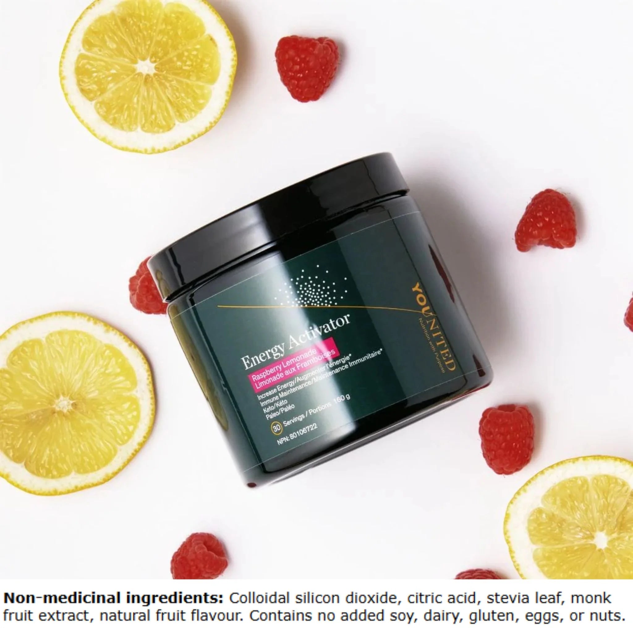 Younited Energy Activator Raspberry Lemonade 160g