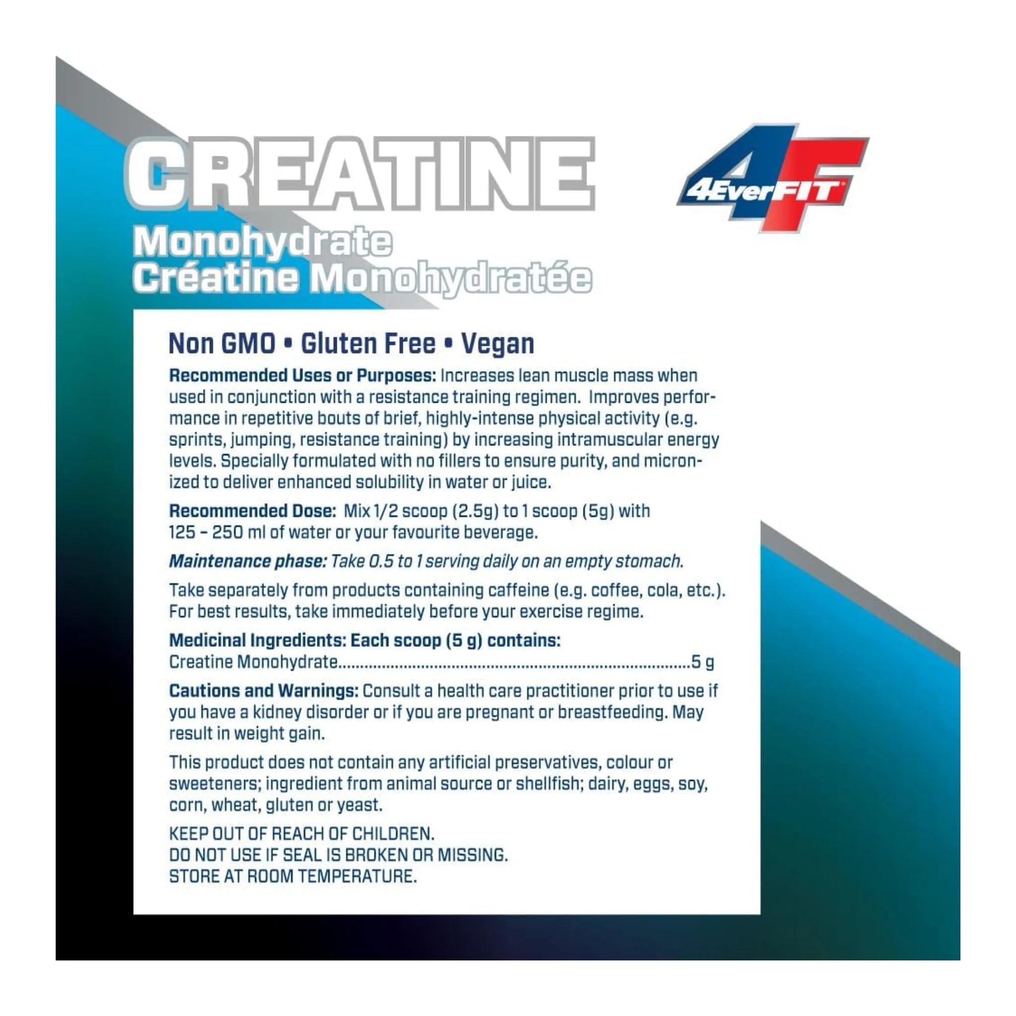 4EverFit Creatine Monohydrate 300g
