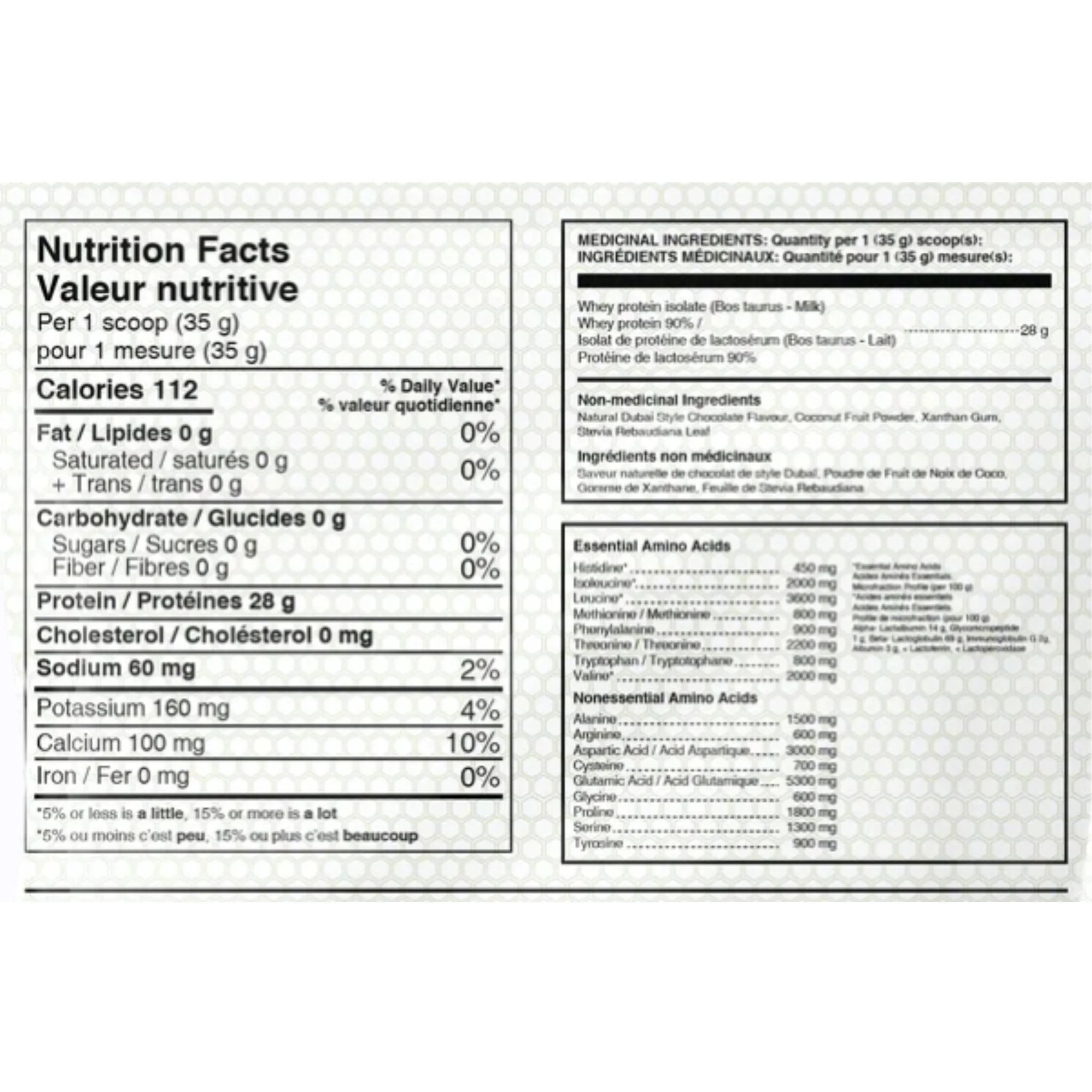 Schinoussa Phyzik Whey Isolate Milk Chocolate 910g - Nature's Source Inc