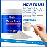 CanPrev MuscleRescue Fruit Punch 196g - Nature's Source Inc