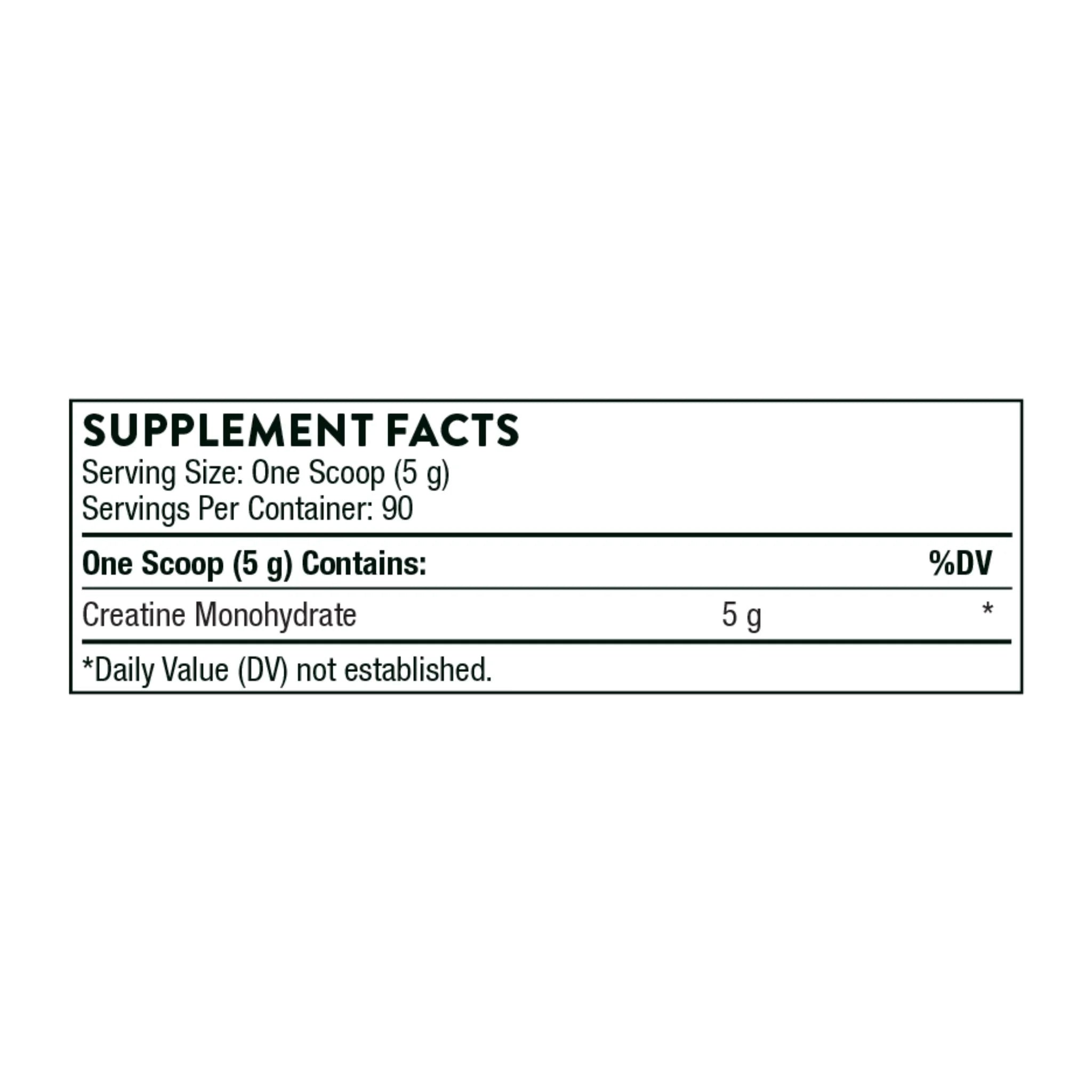 Thorne Creatine 450g - Nature's Source Inc