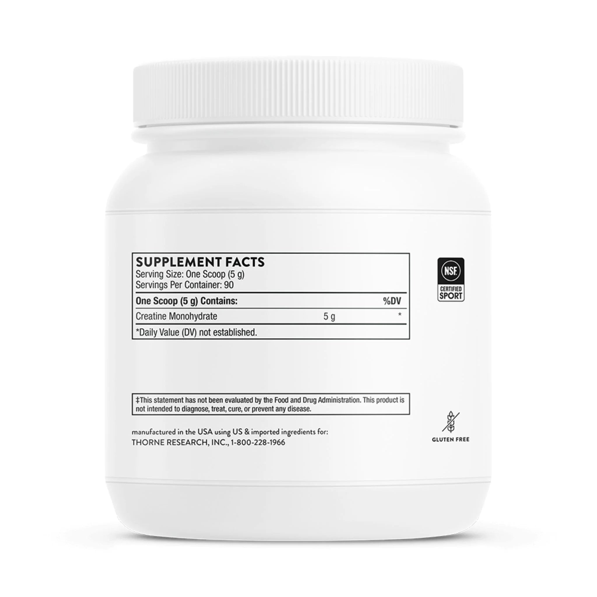 Thorne Creatine 450g - Nature's Source Inc