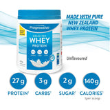 Progressive Grass-fed Whey Protein Unflavoured 375g