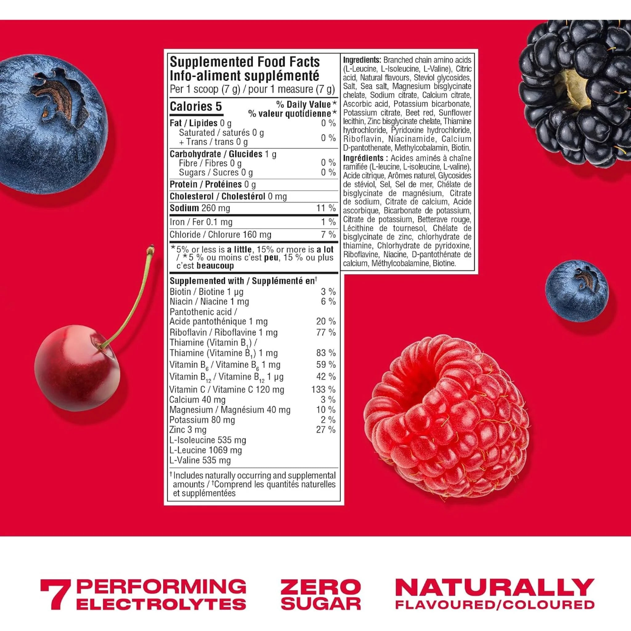 Cwench Hydration Mix Berry Crush 315g