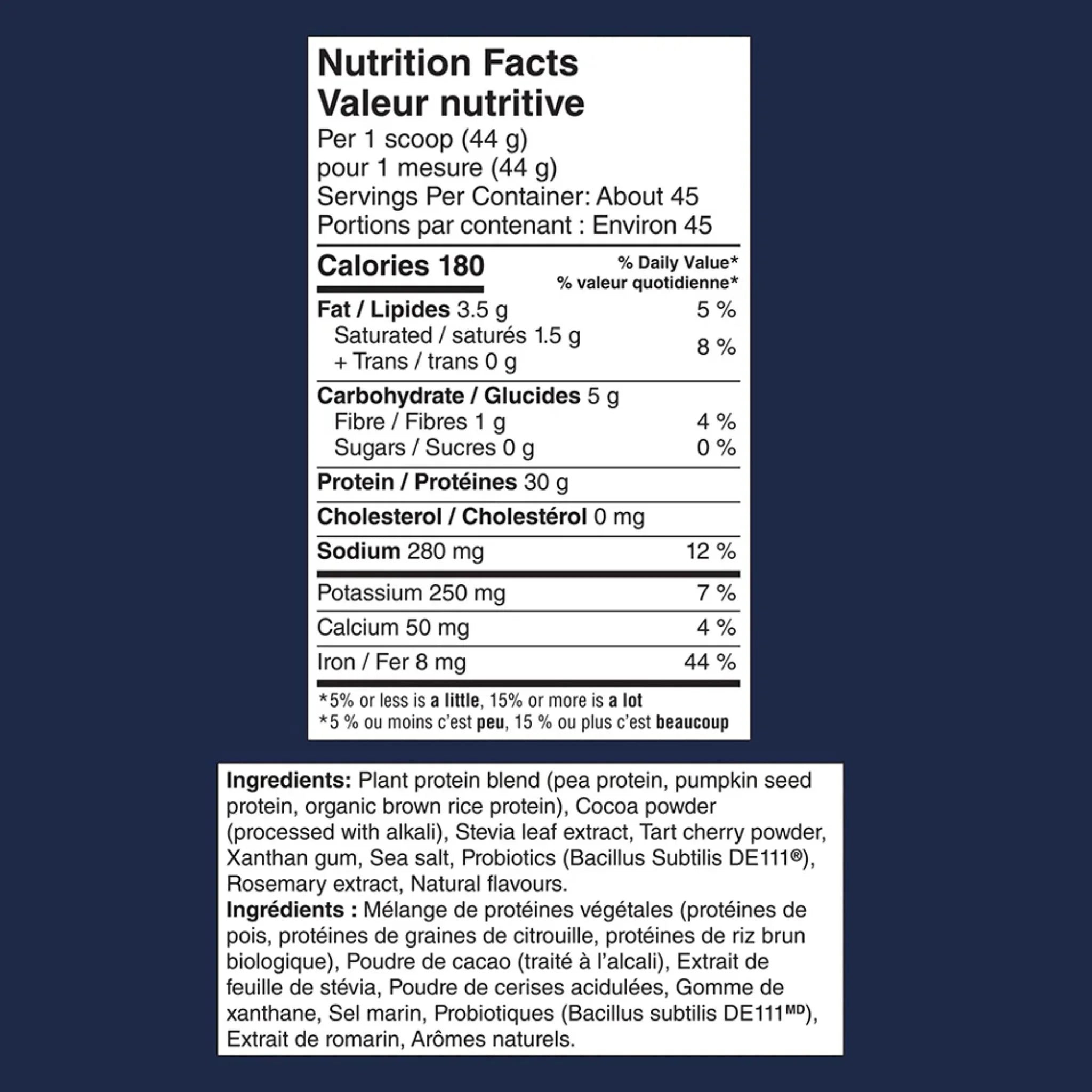 Vega Plant Based Sport Protein Chocolate 1.98kg