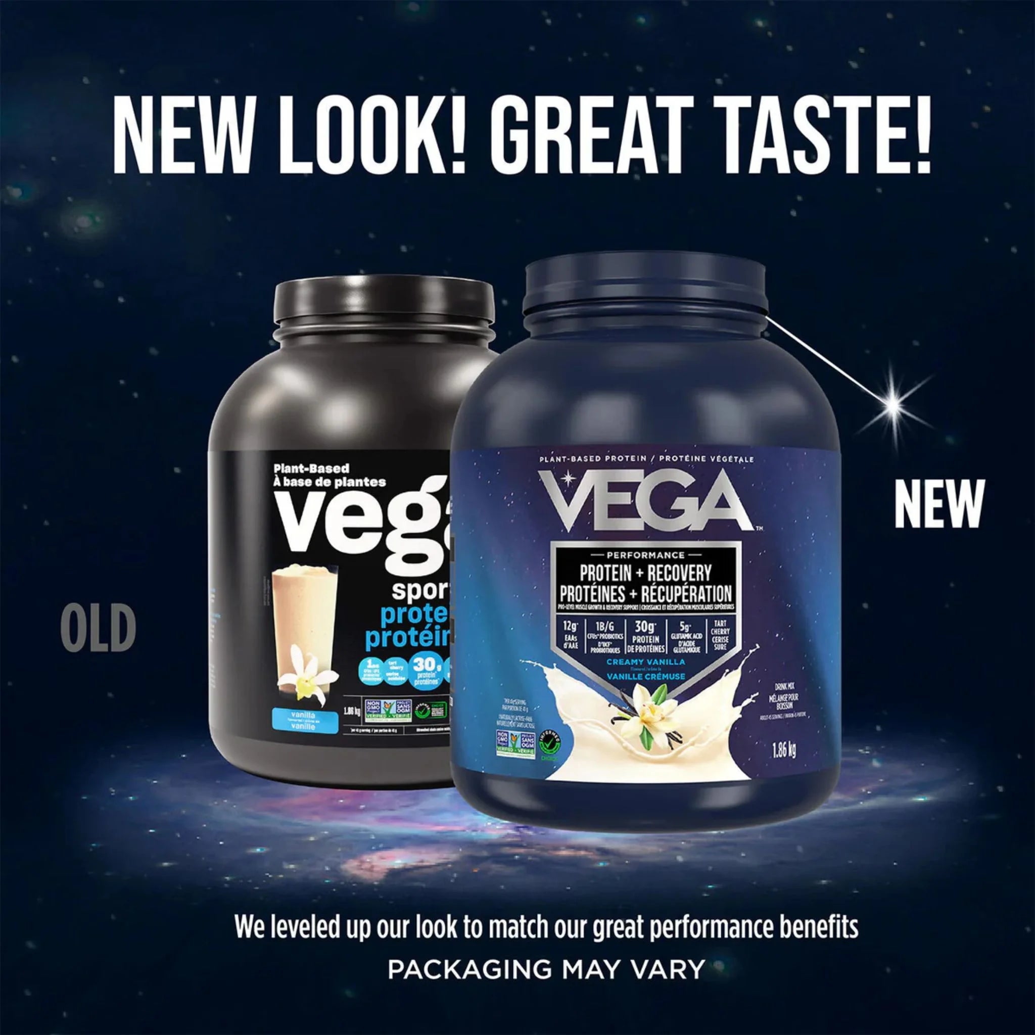 Vega Plant Based Sport Protein Vanilla 1.86kg