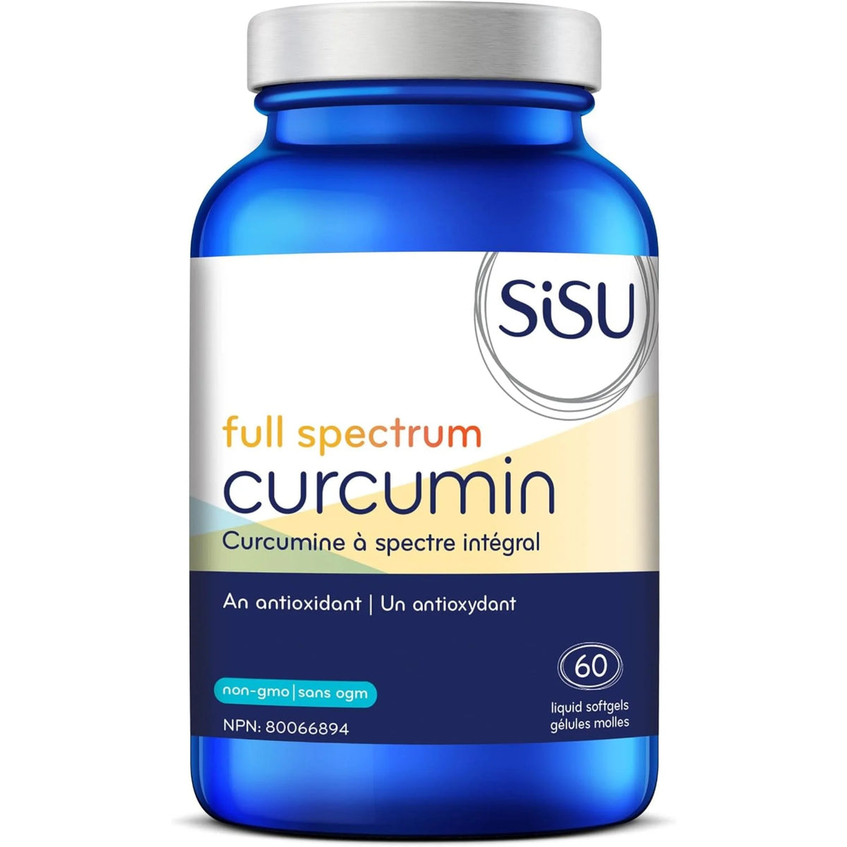 Sisu Full Spectrum Curcumin 60 Softgels - Nature's Source Inc