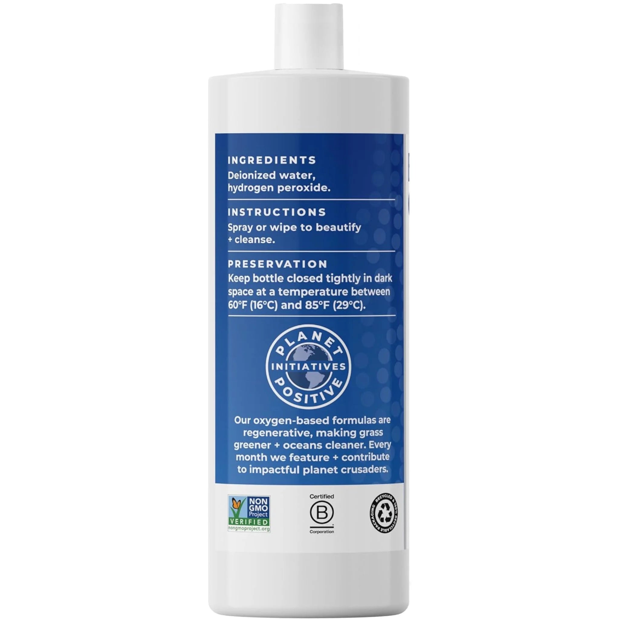 Essential Oxygen Food Grade Hydrogen Peroxide 3% 946ml - Nature's Source Inc
