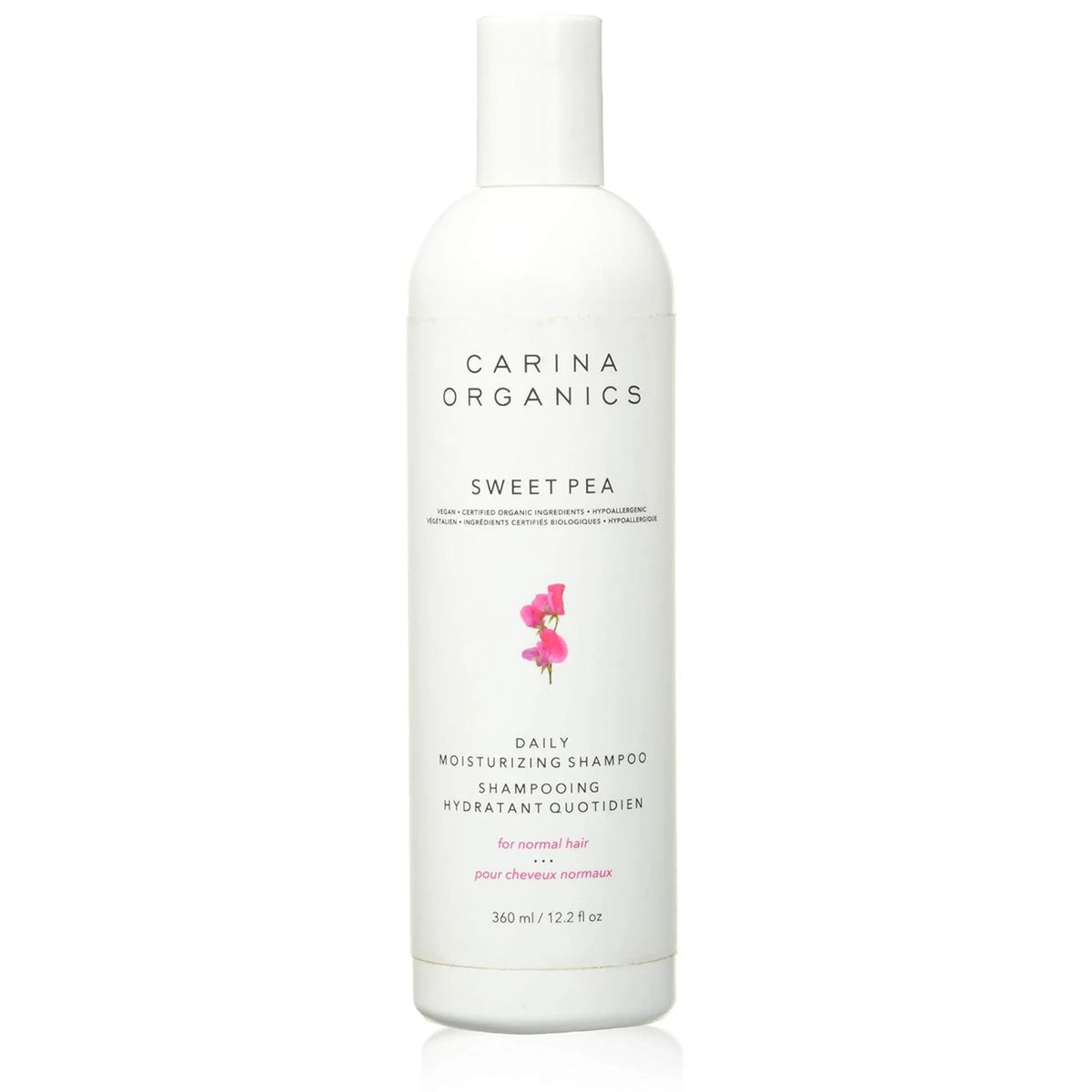 Carina Organics Sweet Pea Daily Moisturizing Shampoo - 360ml - Nature's Source Inc