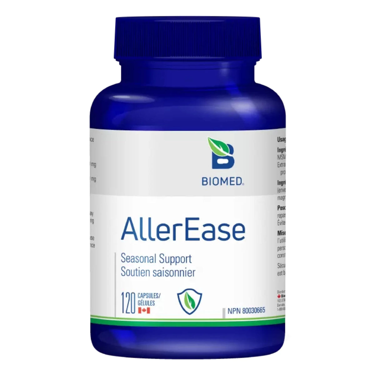 Biomed AllerEase 120 Capsules - Nature's Source Inc