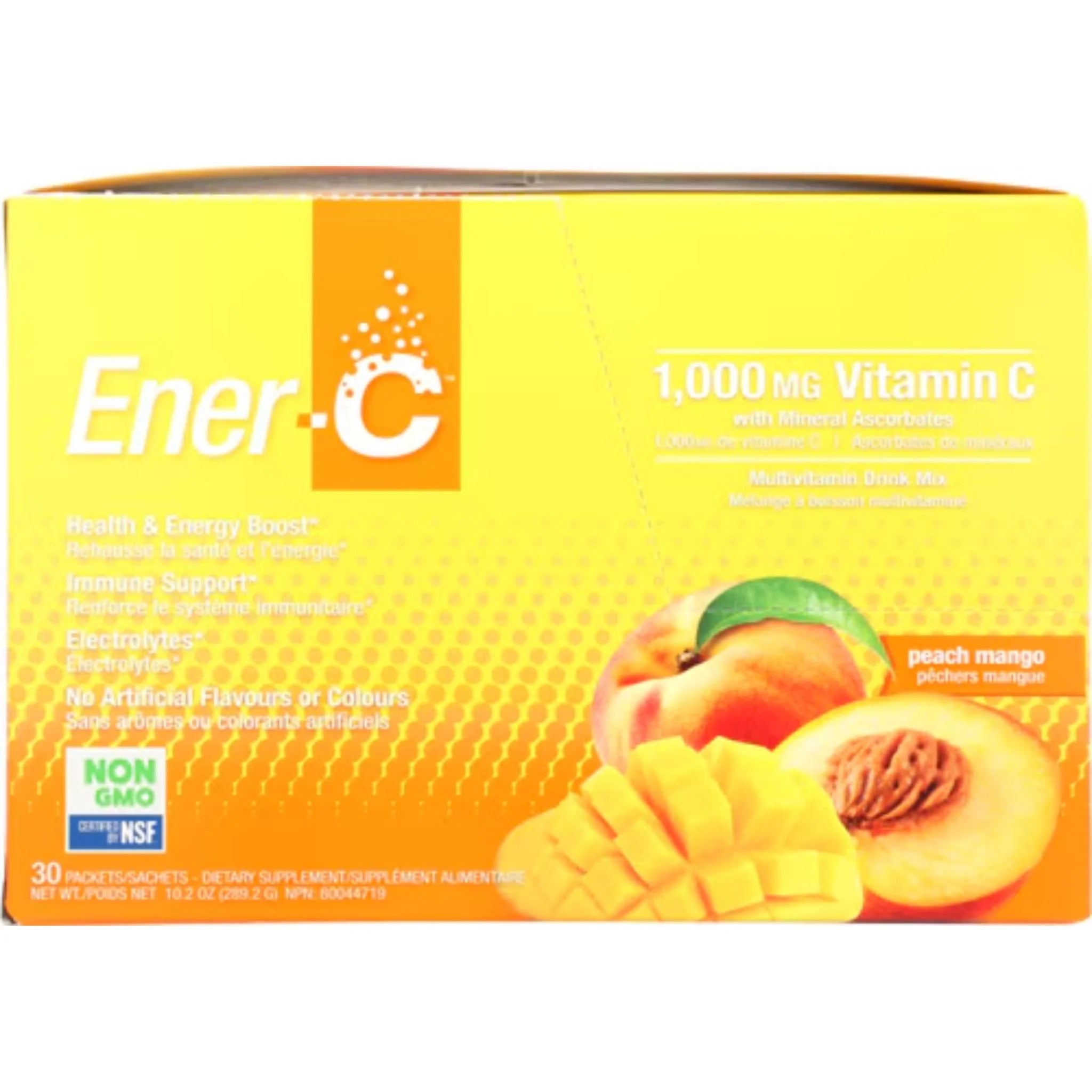 Ener-C Peach Mango 1000mg 30pks - Nature's Source Inc