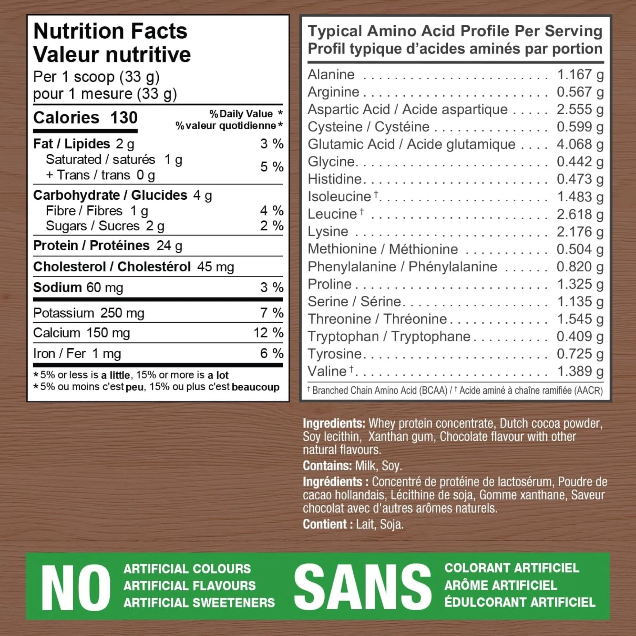 Kaizen Naturals Whey Protein Chocolate 840g