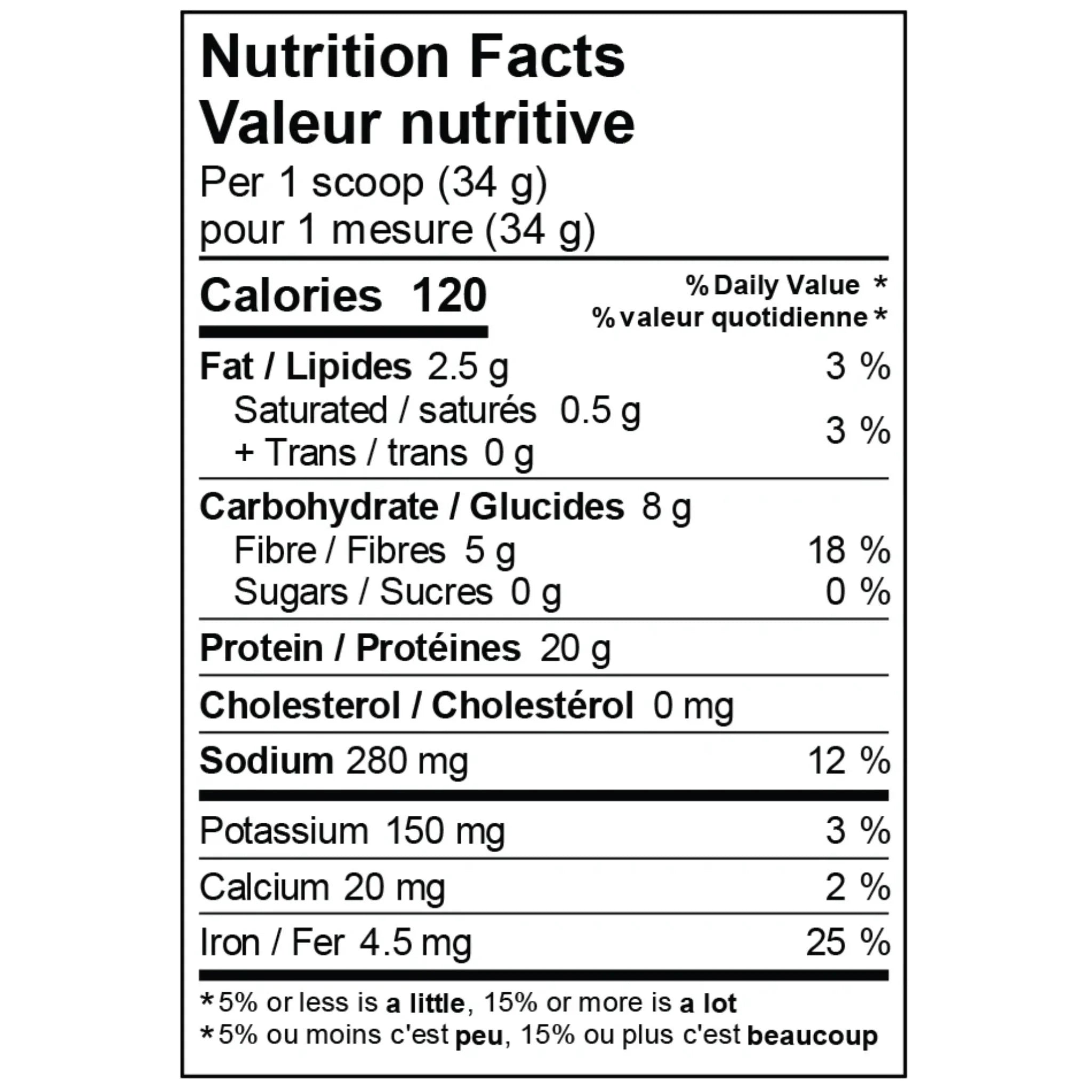 Kaizen Naturals Plant Protein Vanilla 840g - Nature's Source Inc