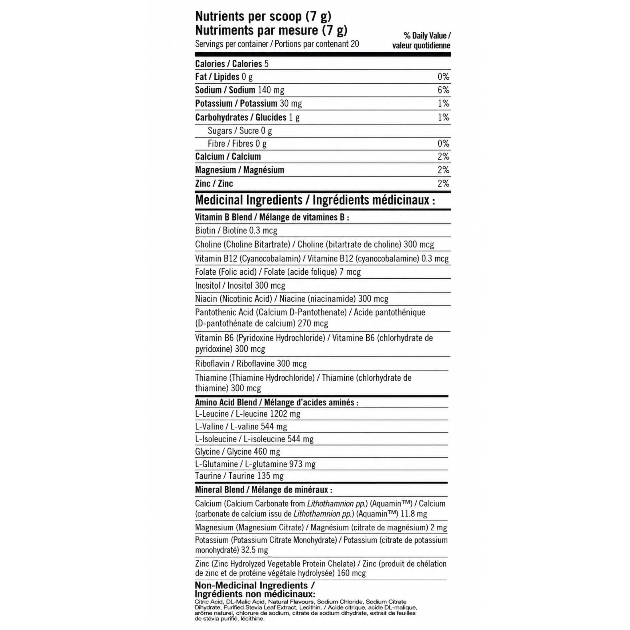 BioSteel Hydration Mix White Freeze 700g - Nature's Source Inc