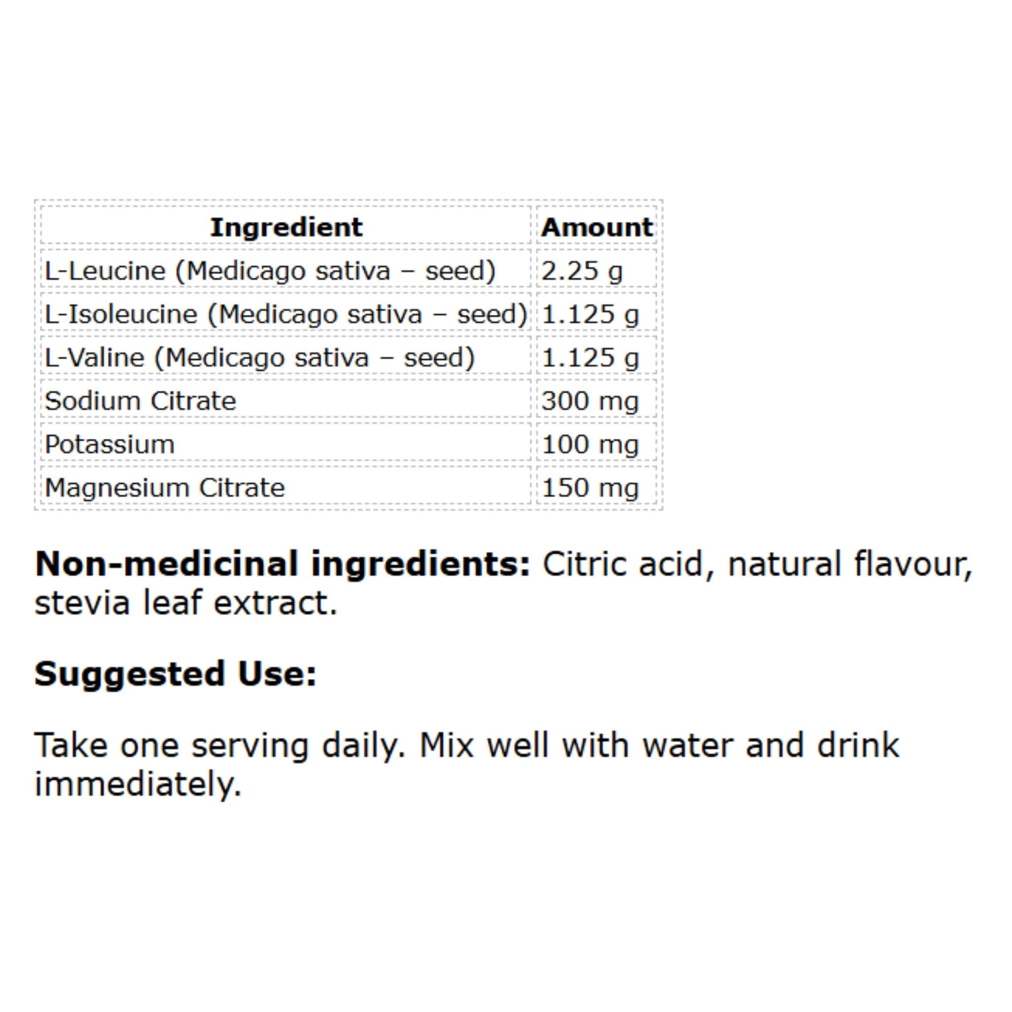 TruMe Whole Health BCAA+Electrolytes Mojito 210g