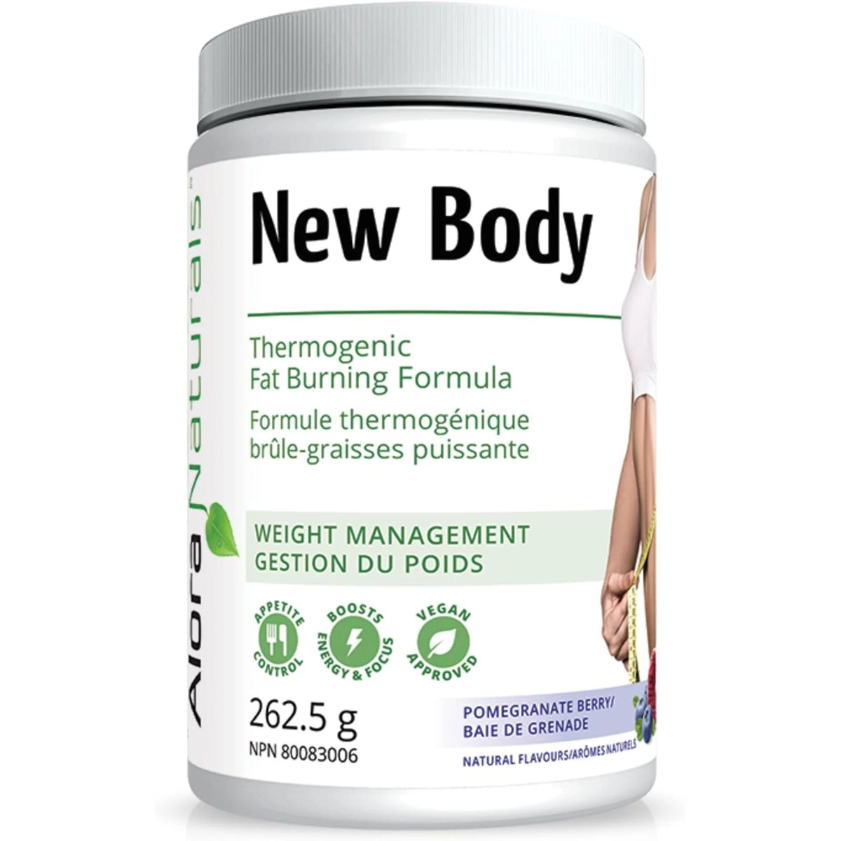 Alora Naturals New Body Pomegranate Berry 263g