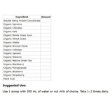 Ergogenics Nutrition Plant Protein Mixed Berries 120g