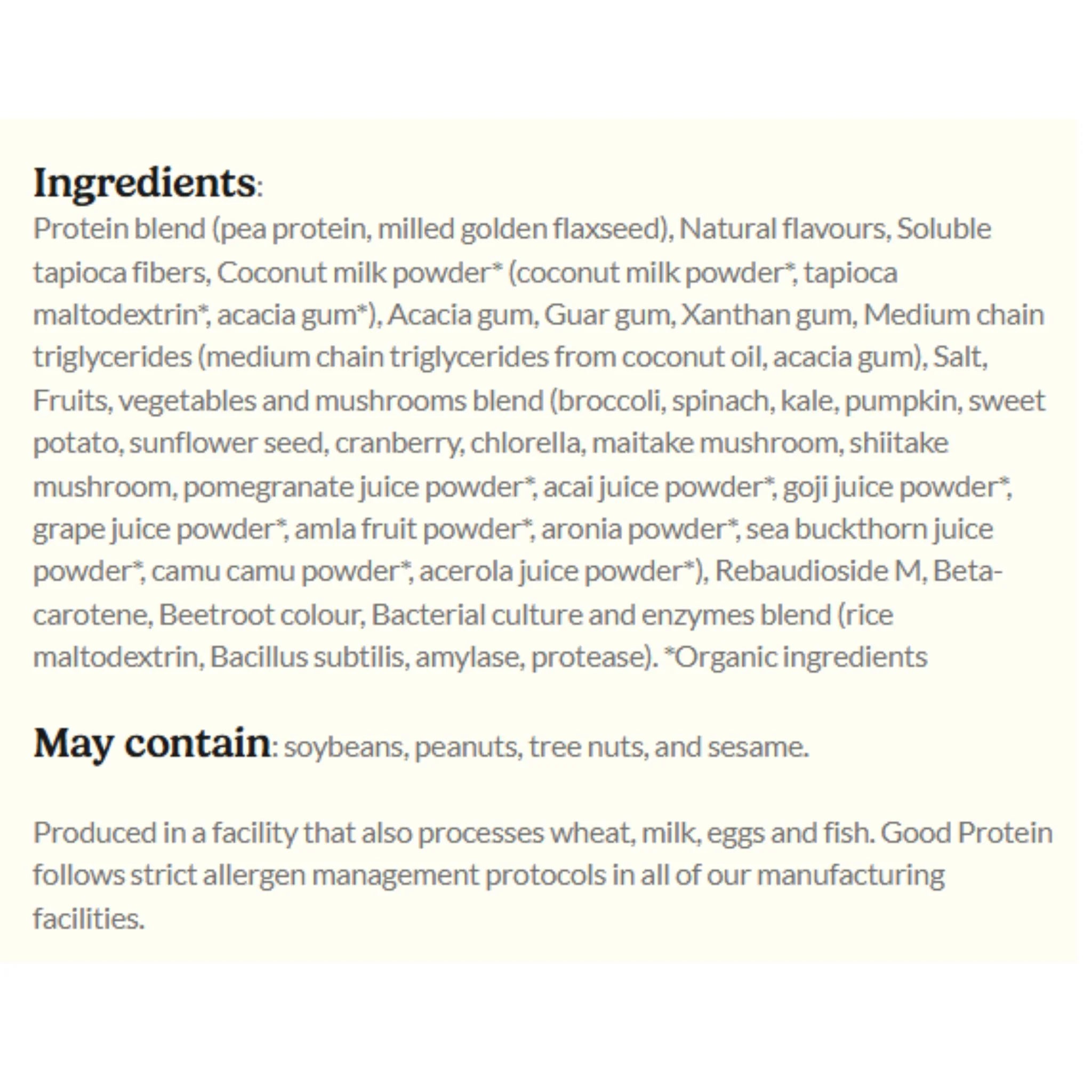 Good Protein Salted Caramel 880g - Nature's Source Inc