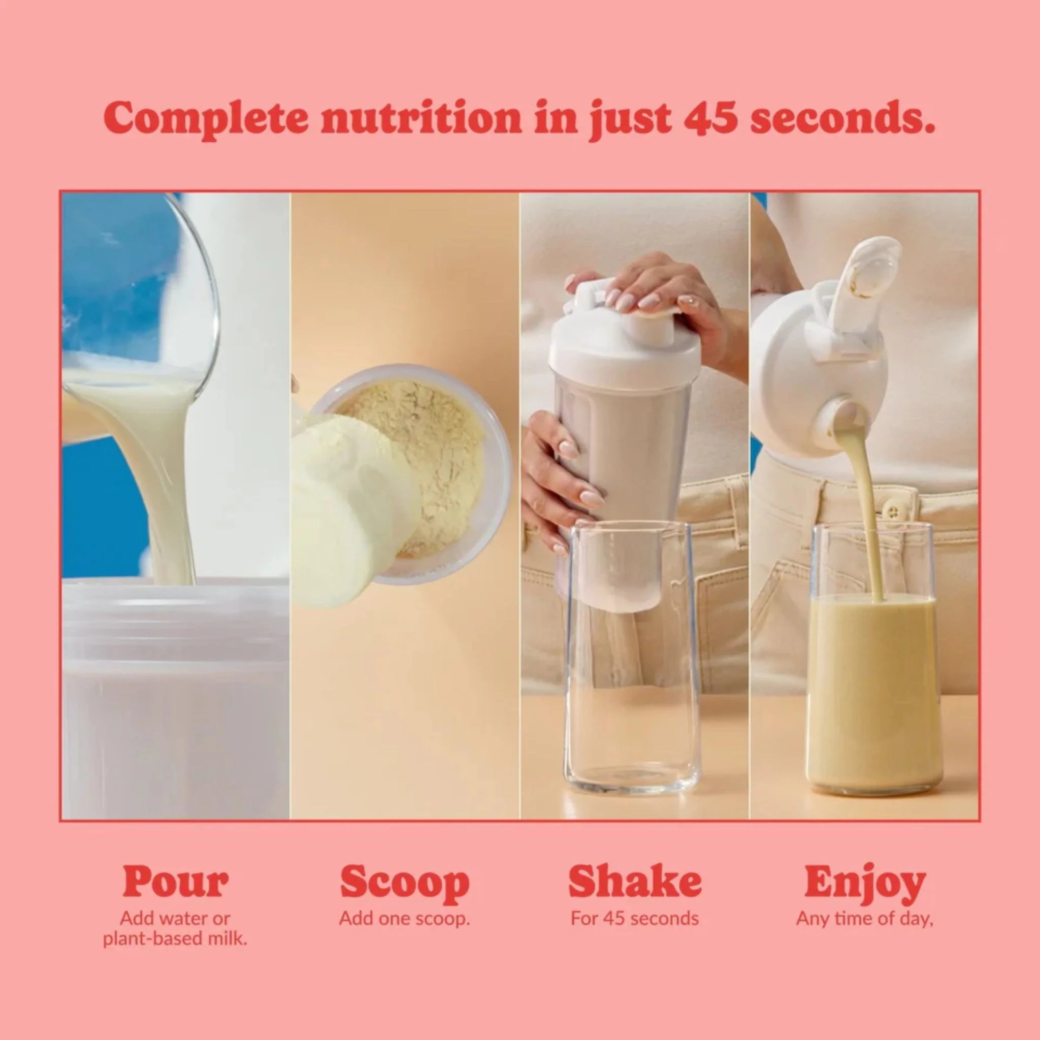 Good Protein Strawberries & Cream 440g - Nature's Source Inc