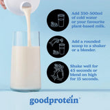 Good Protein Vanilla Milkshake 440g - Nature's Source Inc