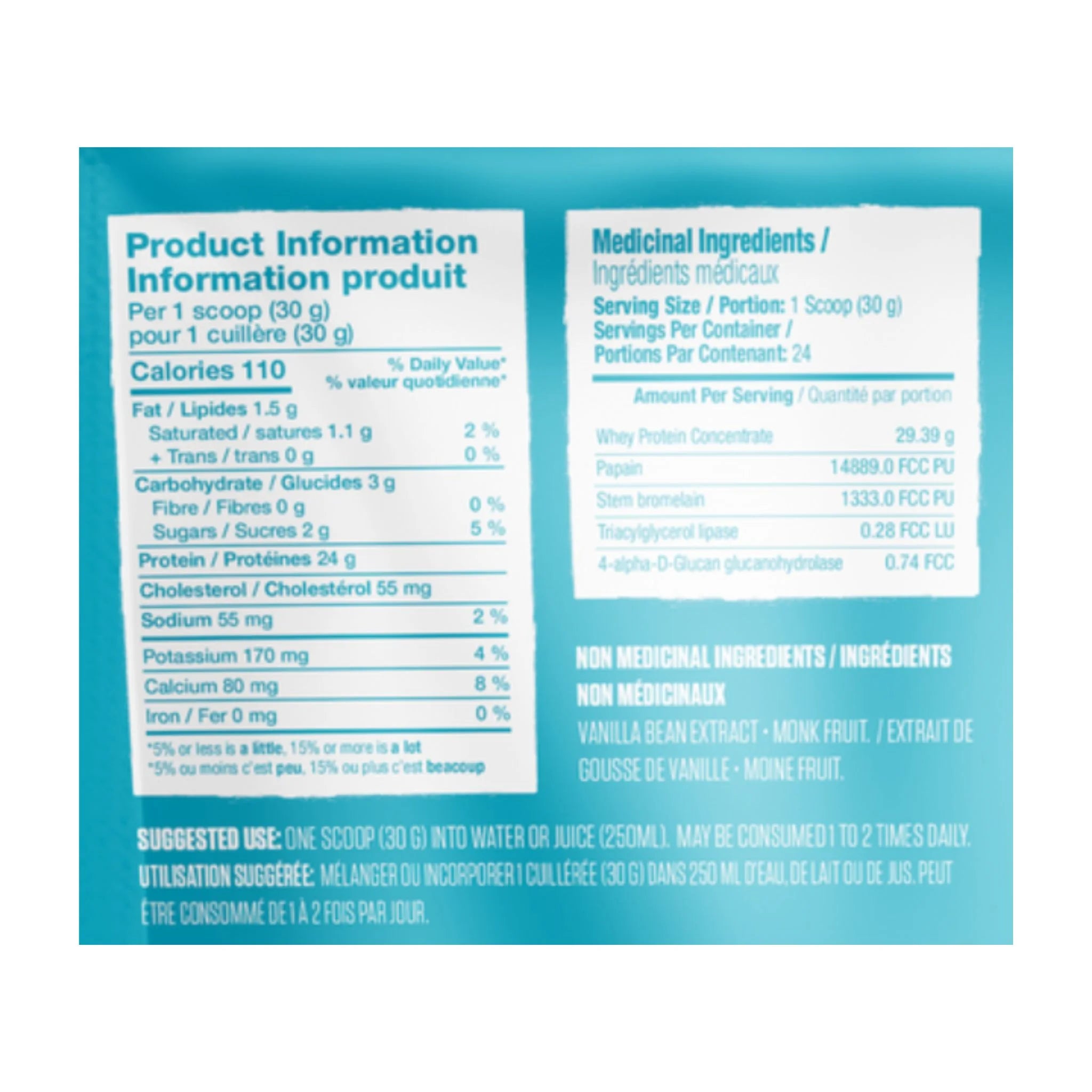 Kaha Nutrition New Zealand Whey Concentrate Vanilla 720g