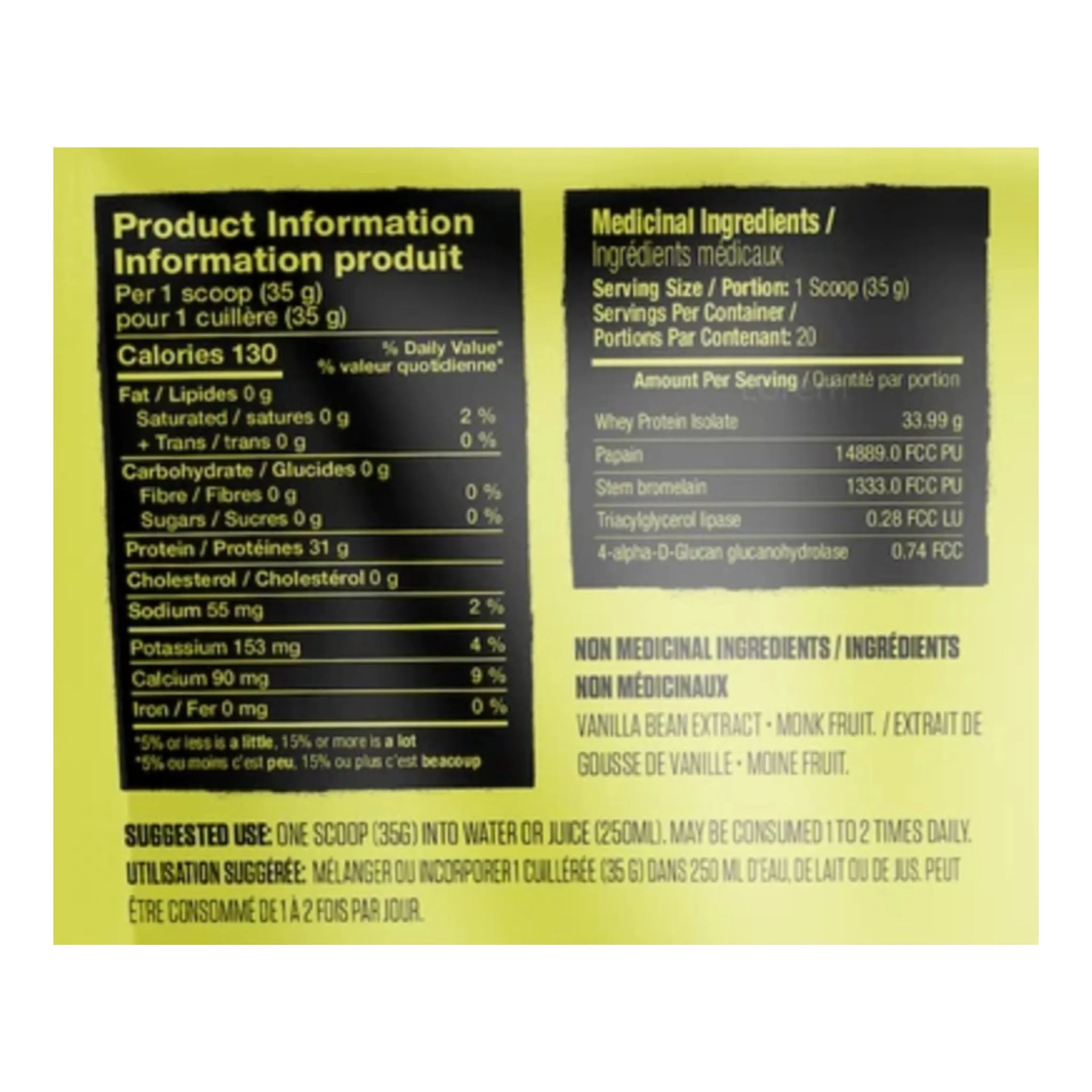 Kaha Nutrition New Zealand Whey Isolate Van 720g - Nature's Source Inc