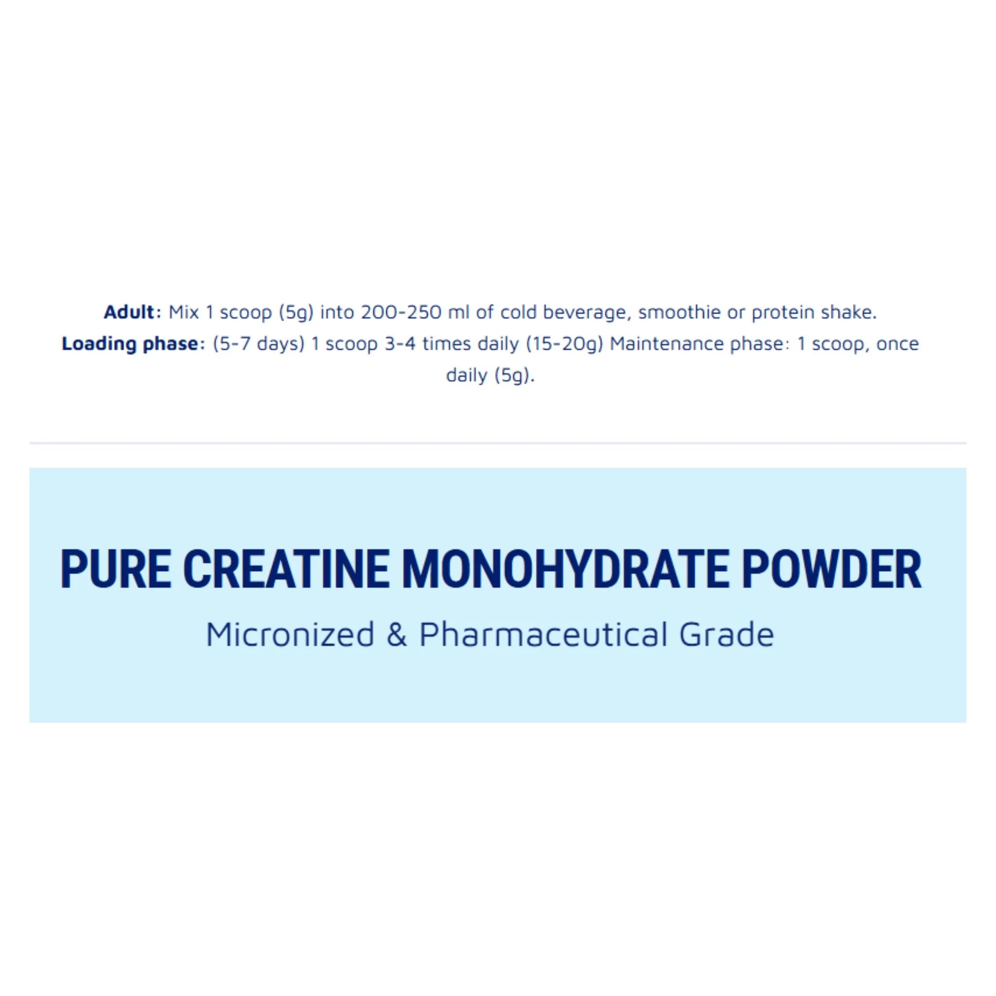 LeanFit Creatine Monohydrate Unflavoured 300g - Nature's Source Inc