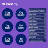 LeanFit Protein Isolate & Marine Collagen Vanilla Bean 838g