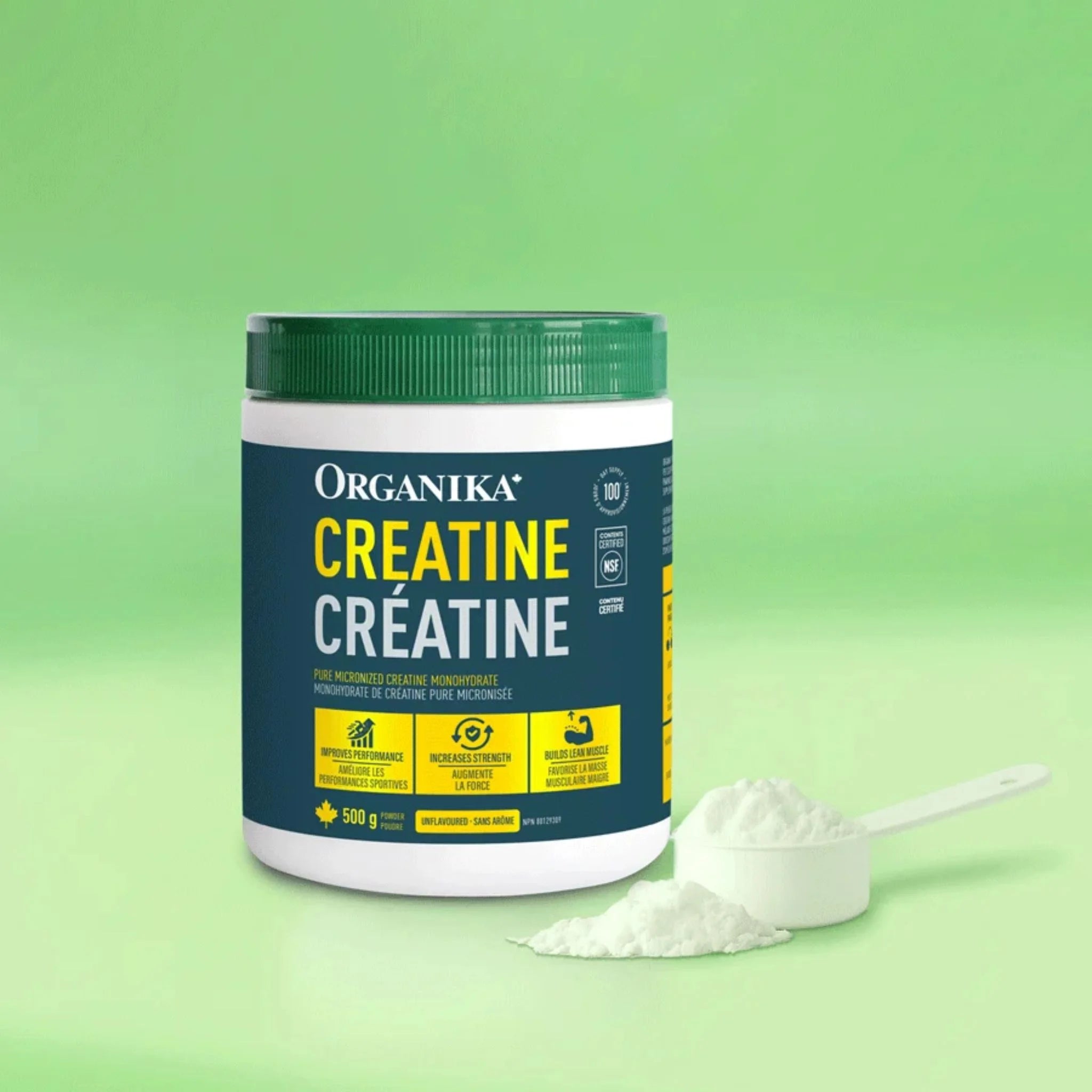 Organika Creatine Monohydrate Powder