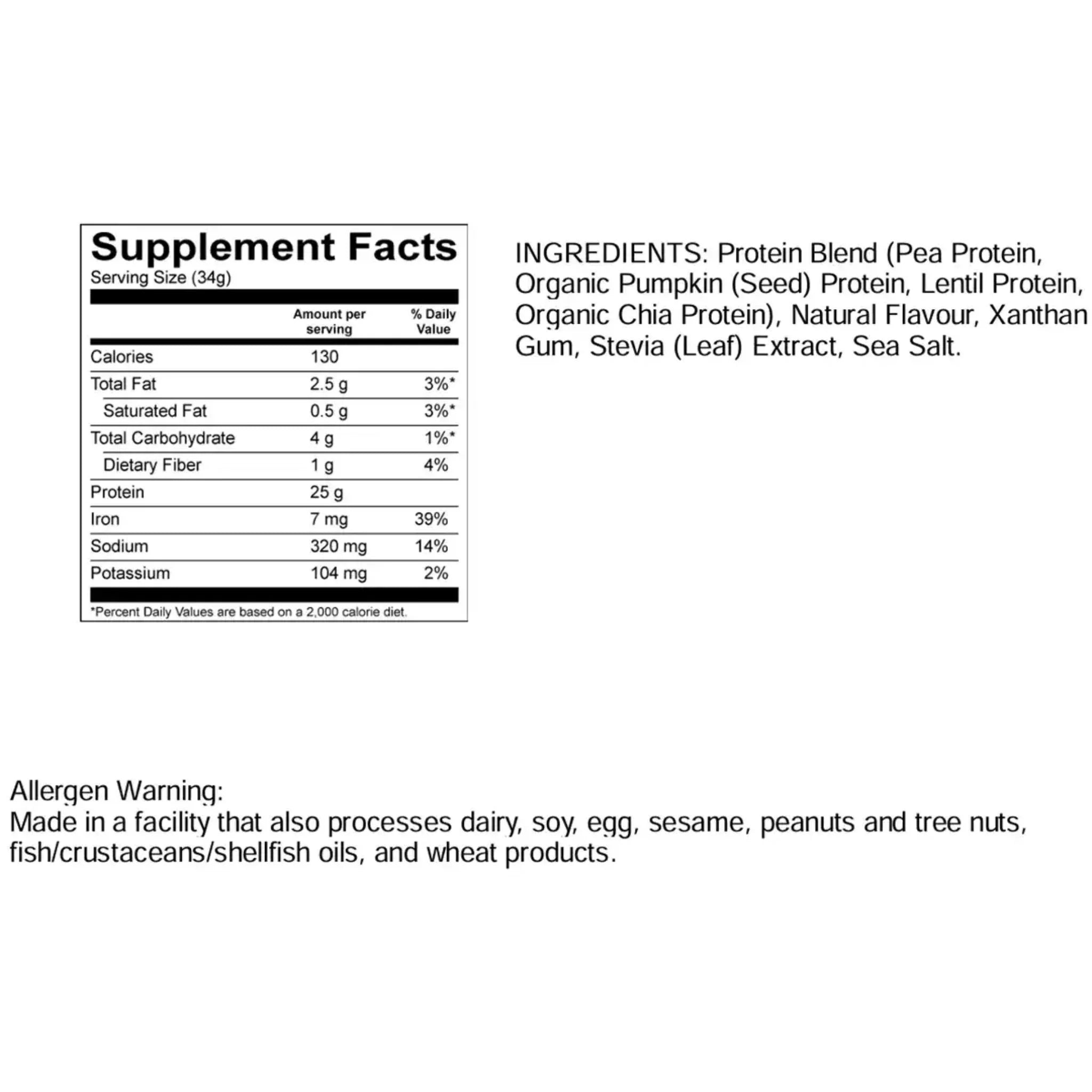 Cwench Vegan Protein Blend Vanilla 850g