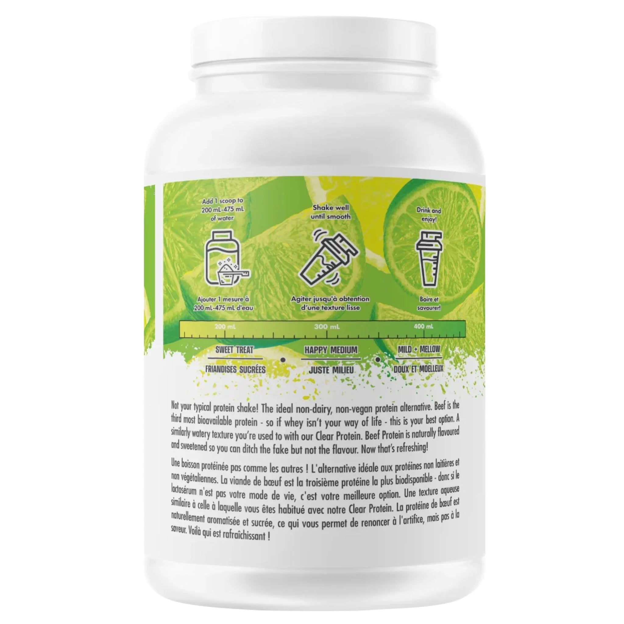 ALT Grass-Fed Beef Protein Lemon Lime 725g