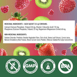 Organika Kids Electrolyte Strawberry Kiwi 20 Sachets