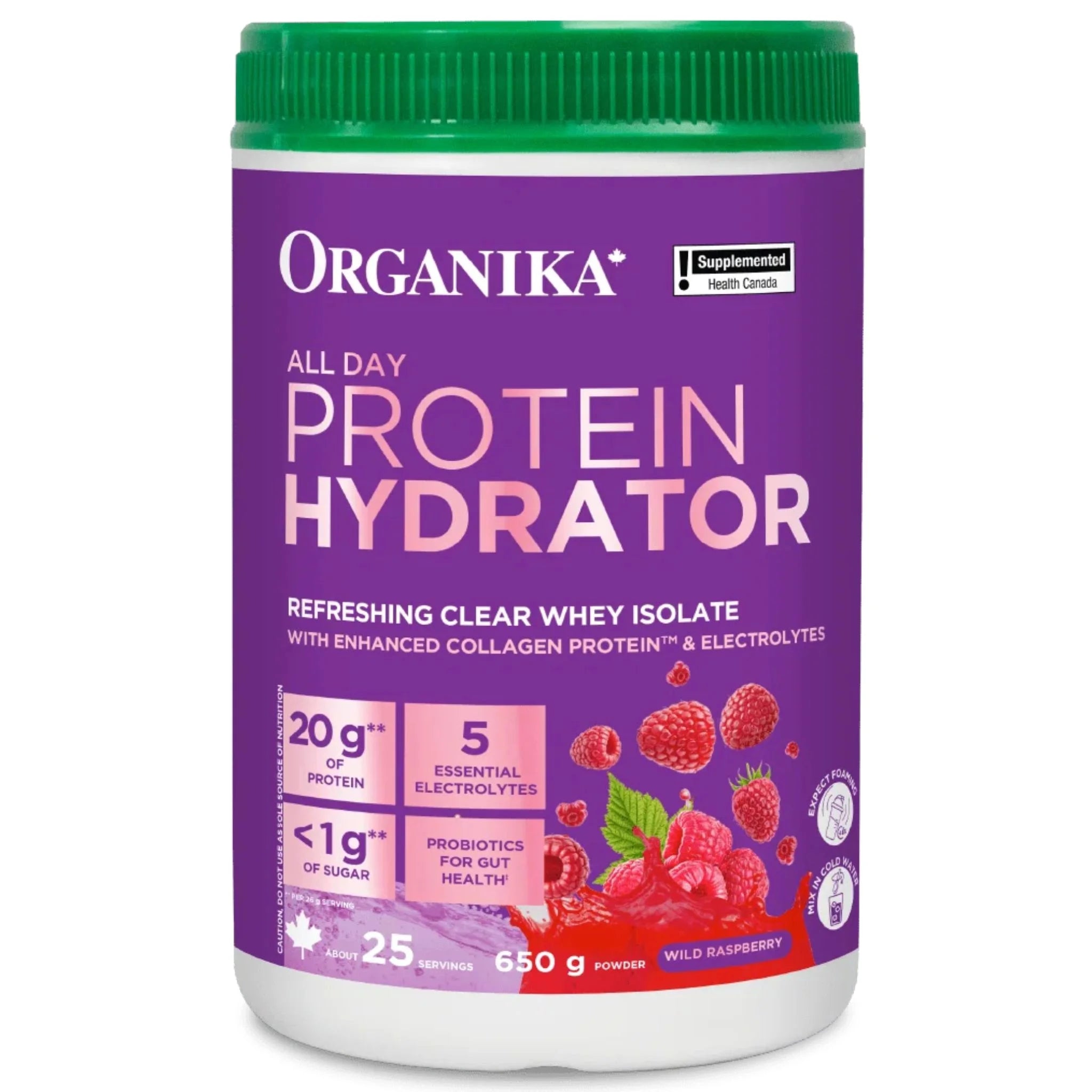 Organika Whey Protein Hydrator, Whey Protein Isolate Powder 650g