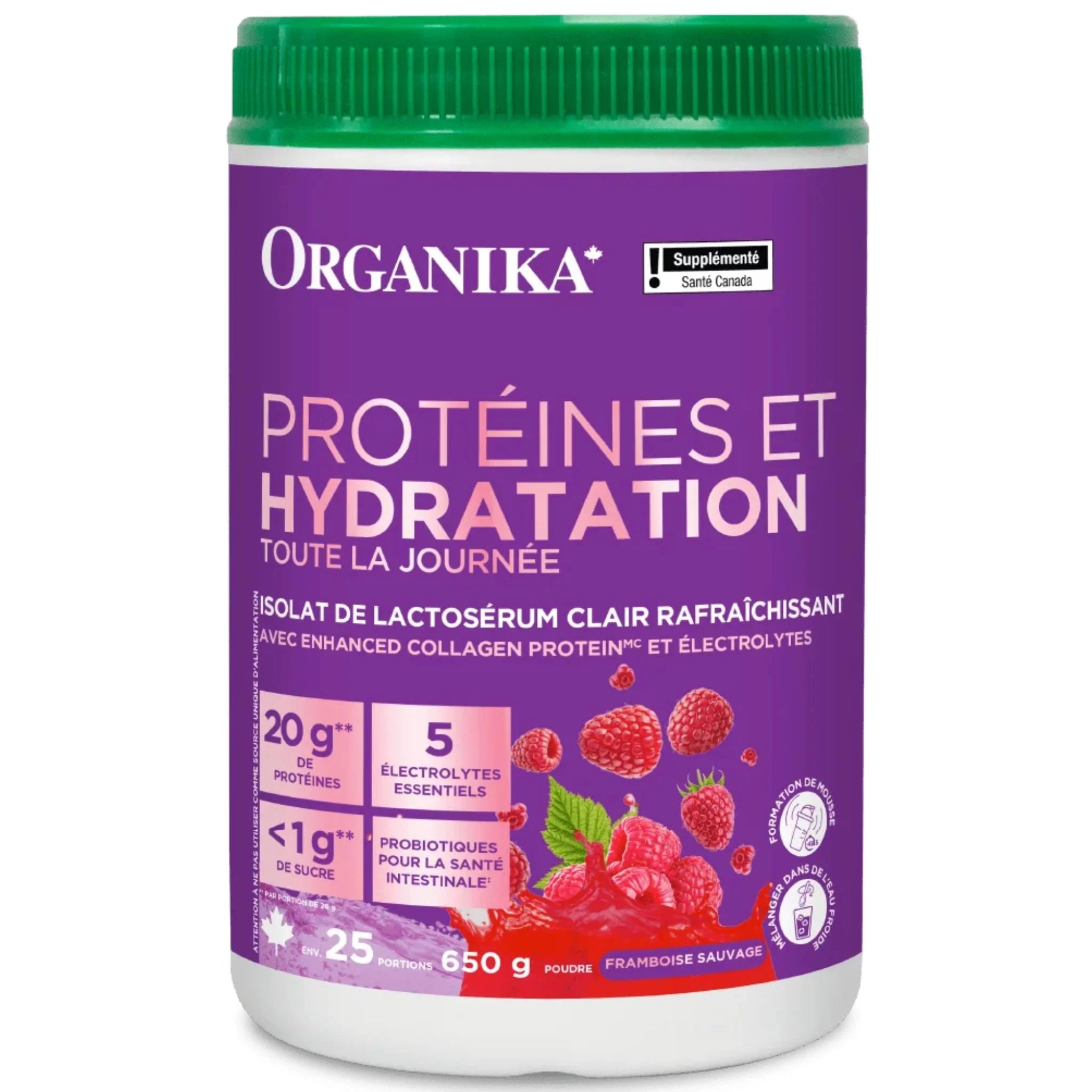 Organika Whey Protein Hydrator, Whey Protein Isolate Powder 650g