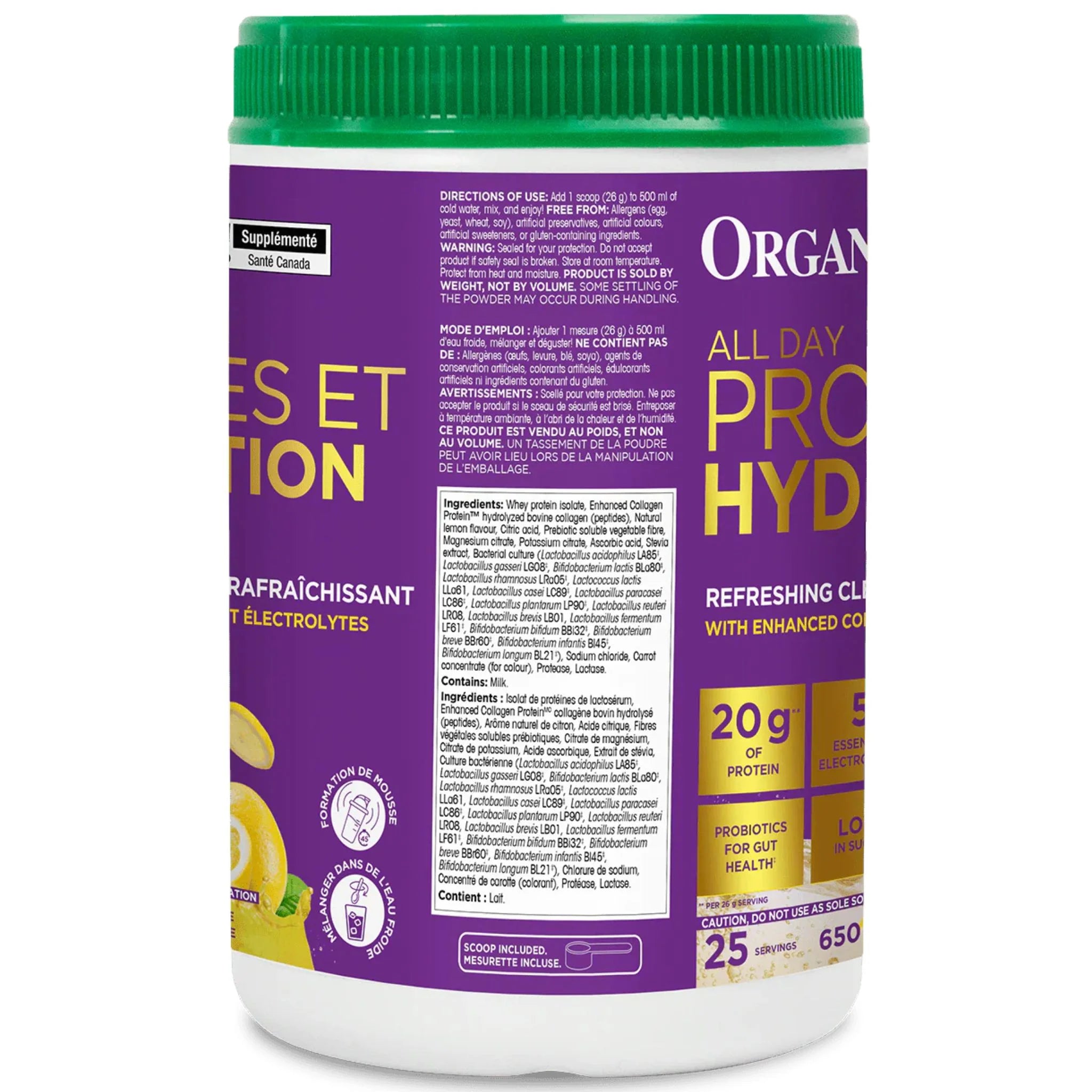 Organika Whey Protein Hydrator, Whey Protein Isolate Powder 650g