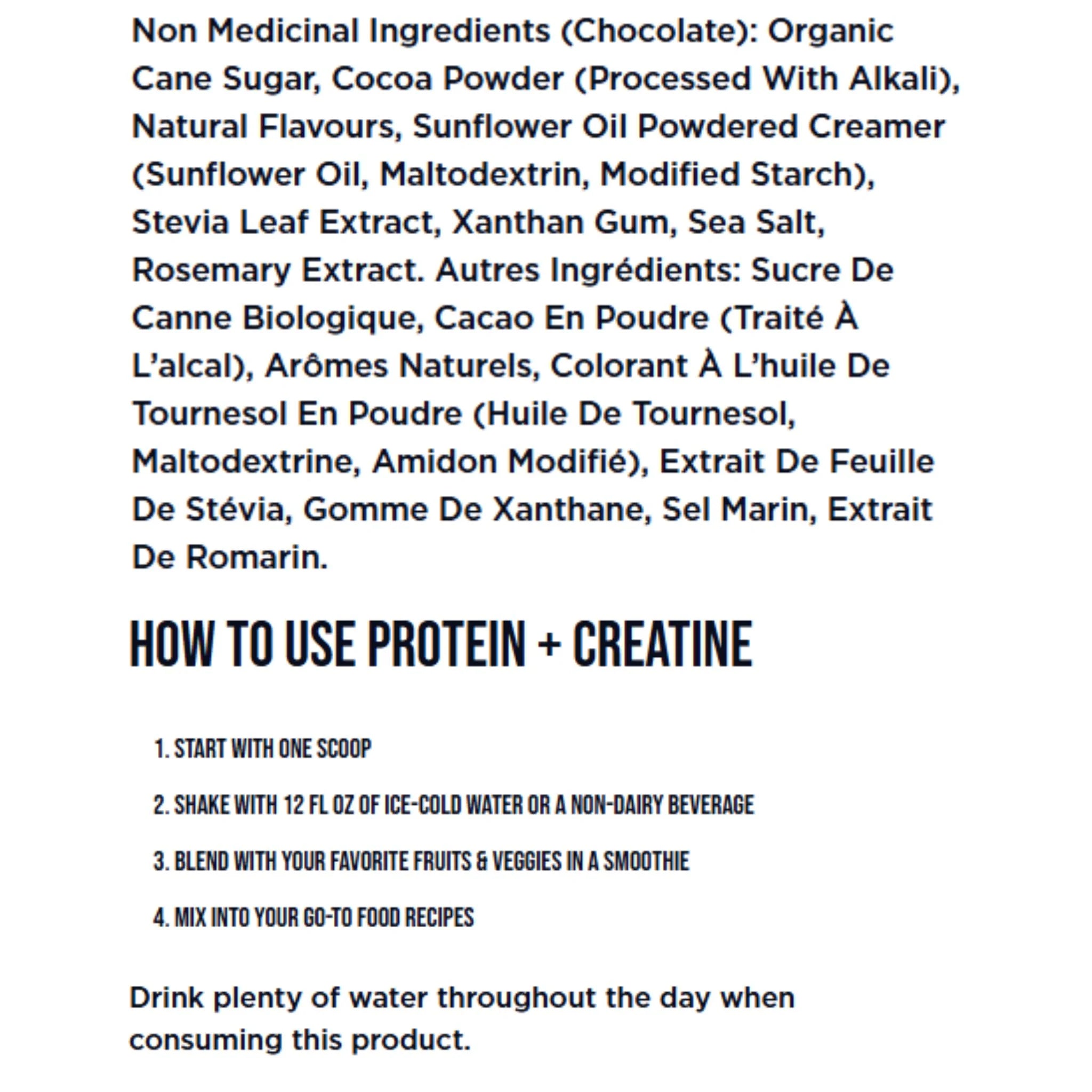 Vega Protein + Creatine Chocolate 918g