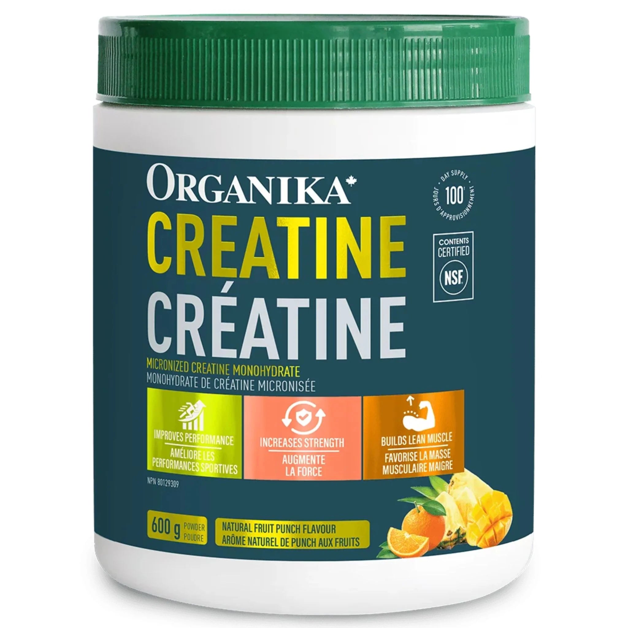 Organika Creatine Monohydrate Powder