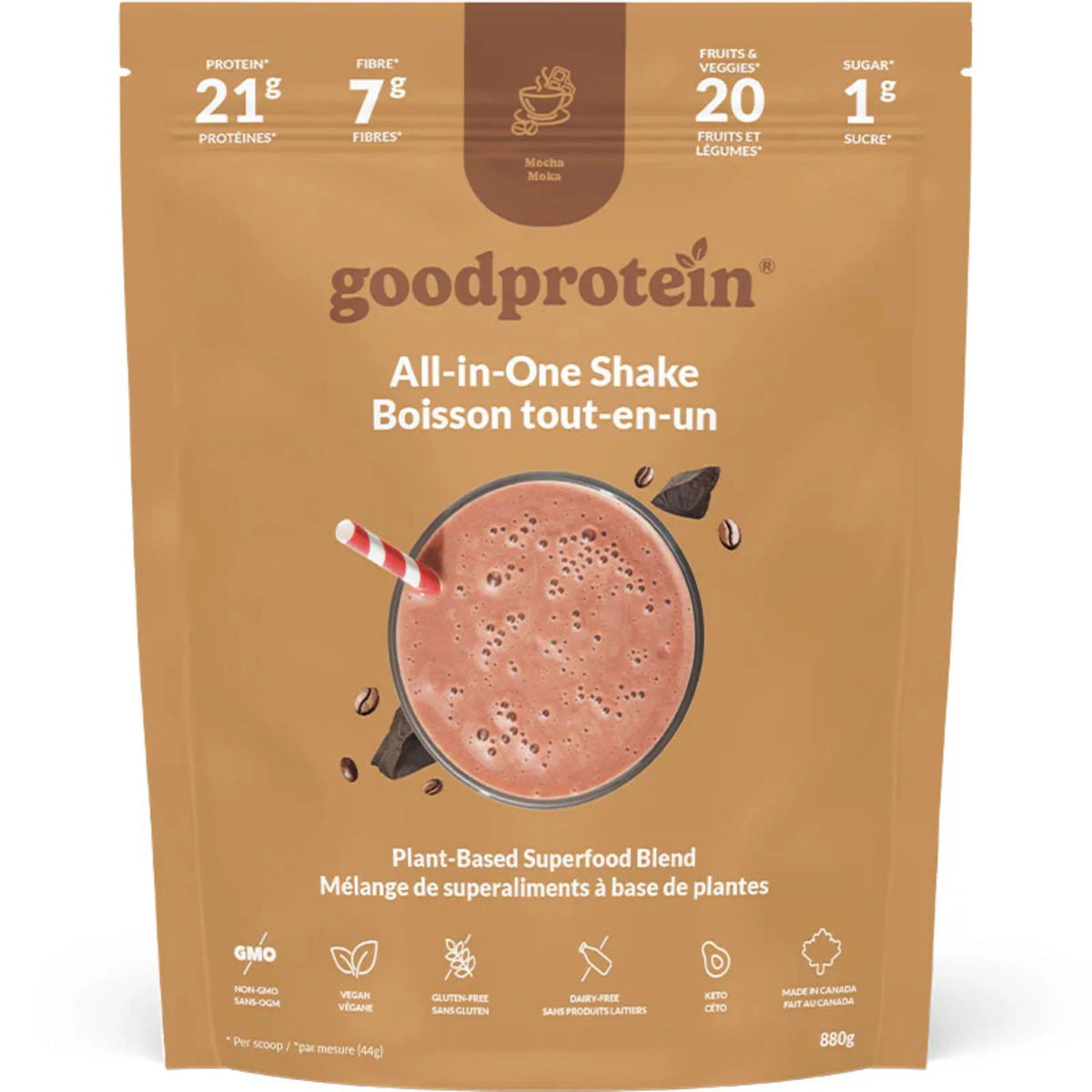 Good Protein Mocha 880g