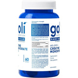 Goli Creatine Monohydrate Gummies Zero Sugar 60ct