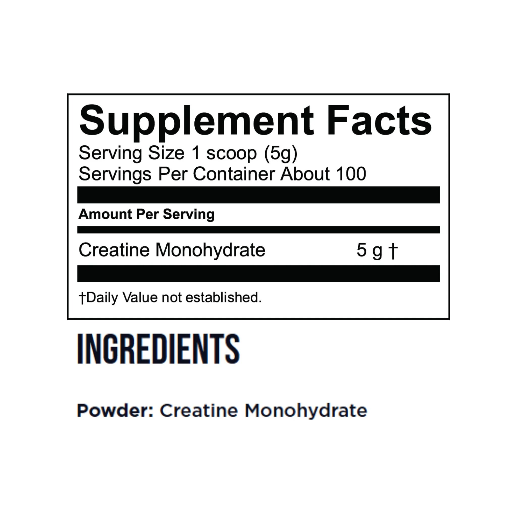 Vega Creatine Monohydrate 500g