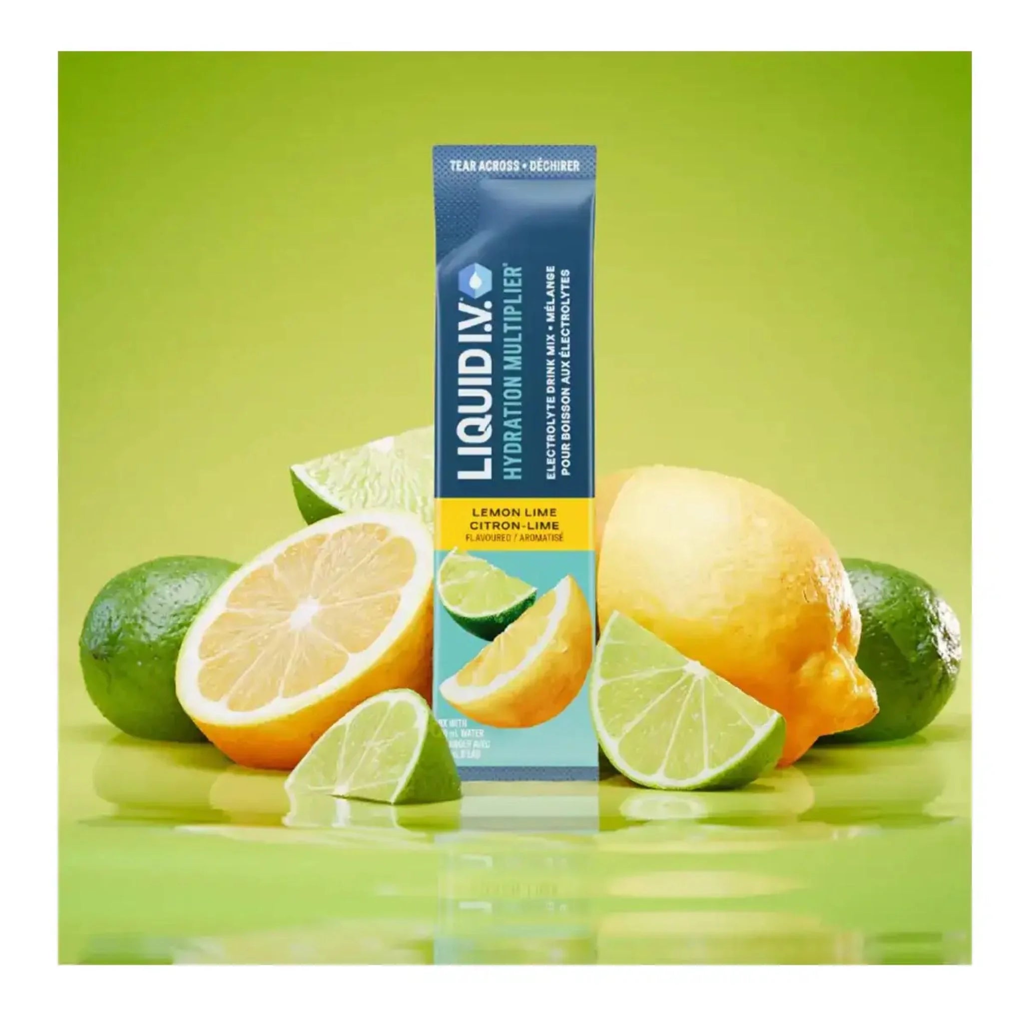 Liquid I.V. Electrolyte Drink Mix Lemon Lime 3 Sachets