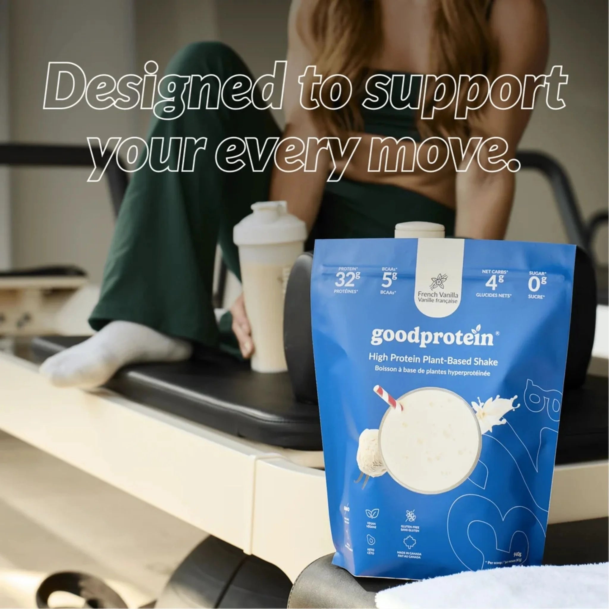 Good Protein High Protein Shake French Vanilla 940g
