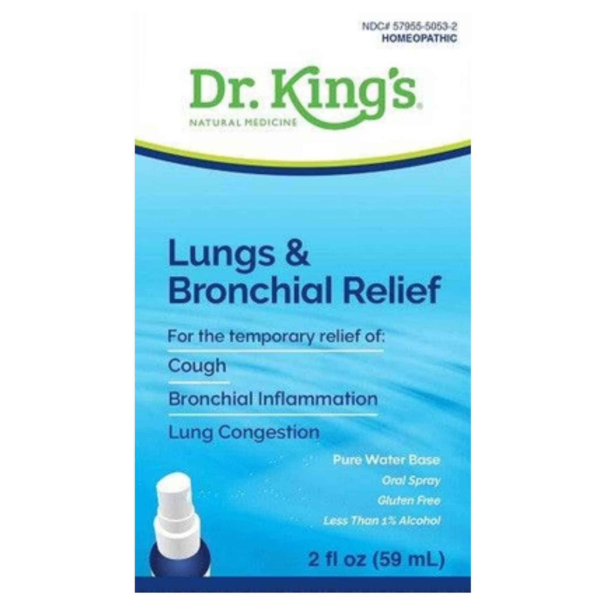 Dr. King's Lungs and Bronchial Relief 59ml- Nature's Source