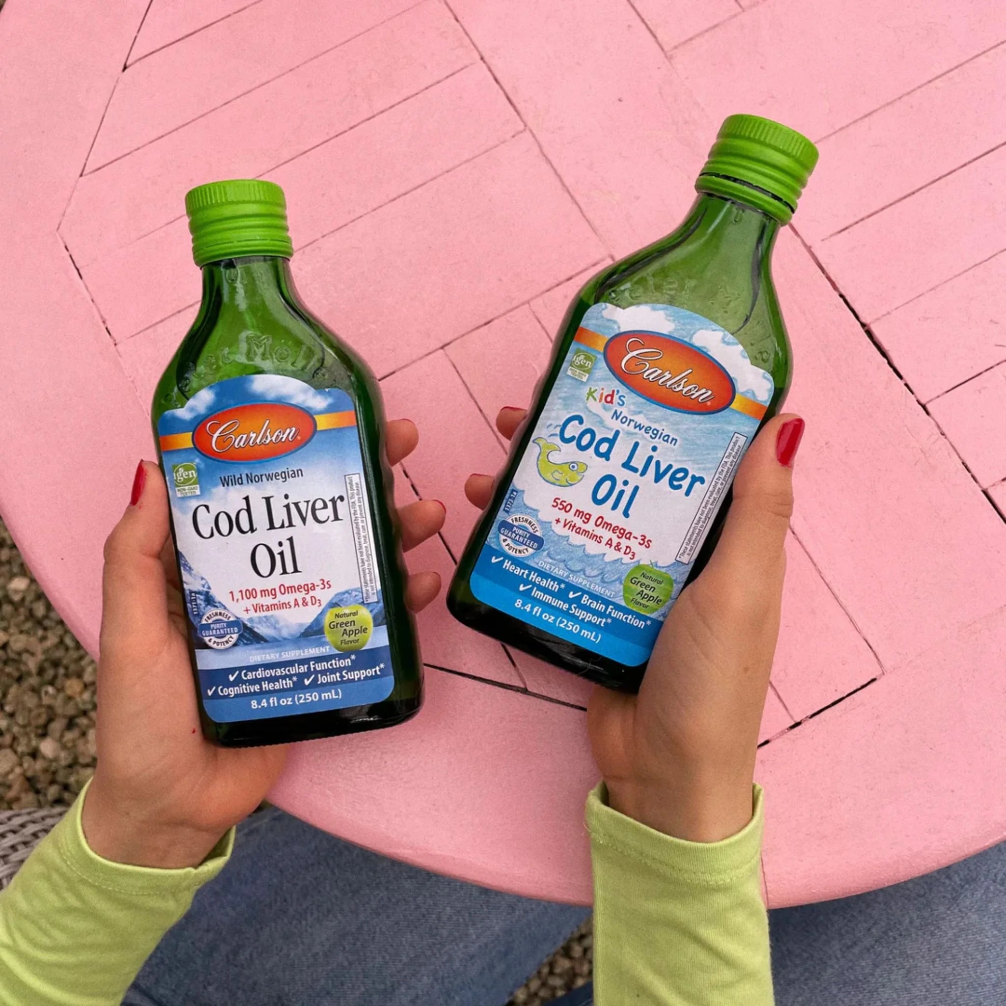 Carlson Labortories Cod Liver Oil Lemon 250ml