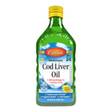 Carlson Labortories Cod Liver Oil Lemon 500ml - Nature's Source Inc