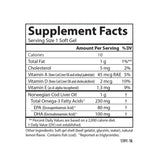 Carlson Labortories Low A Cod Liver Oil Lemon 300 Capsules