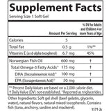 Carlson Laboratories Kids Chewable DHA Orange 120 Softgels