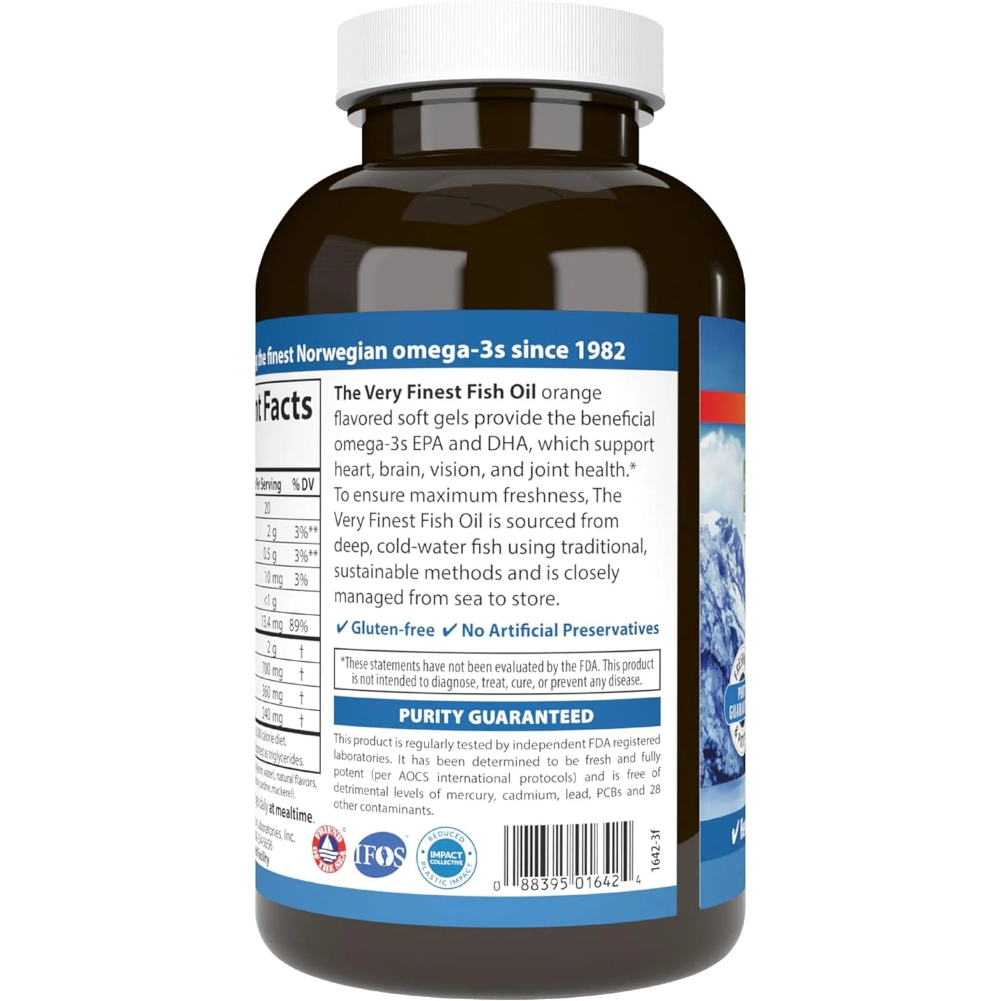Carlson Laboratories VFFO Orange 240 Softgels