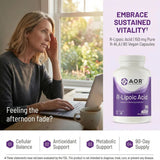 AOR R-Lipoic Acid 90 Veg-Caps - Nature's Source Inc