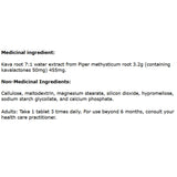 MediHerb Kava Forte 60 Tablets - Nature's Source Inc